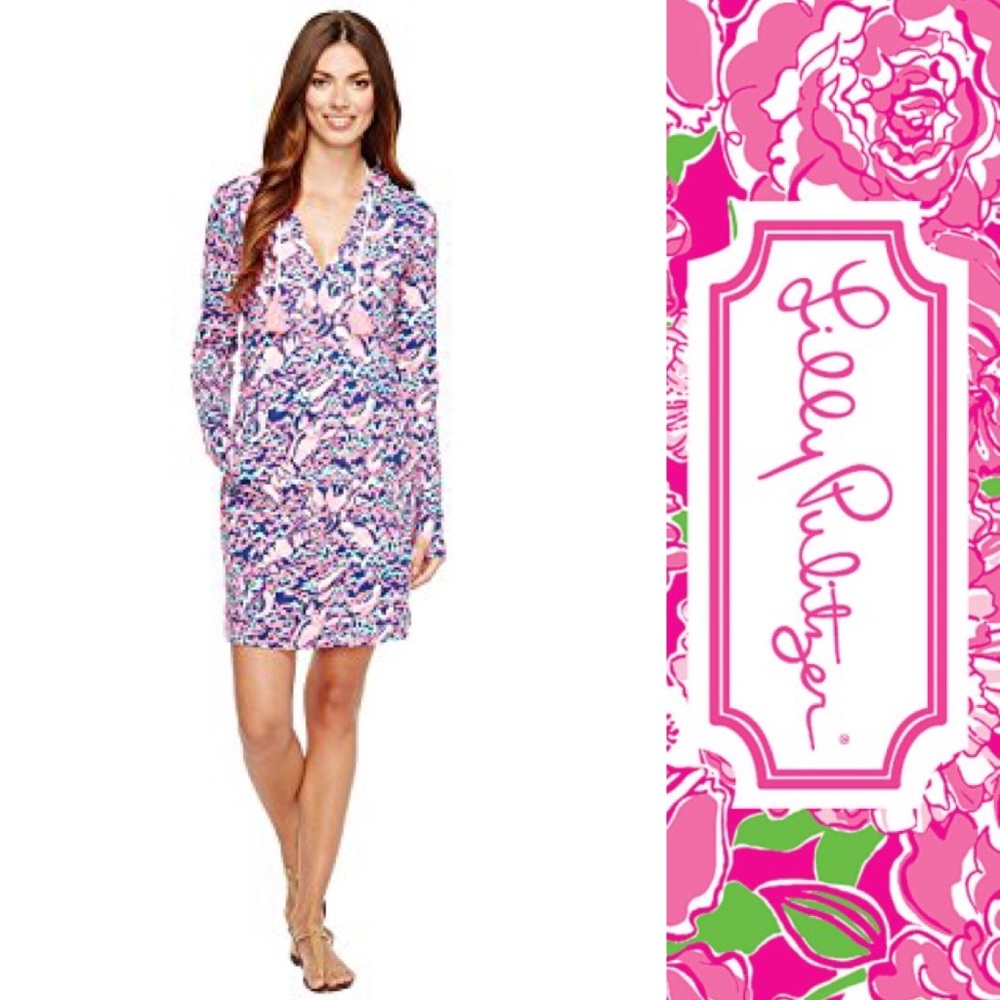🌴Lilly Pulitzer🌴NWT Rylie UPF 50 Coverup Dress